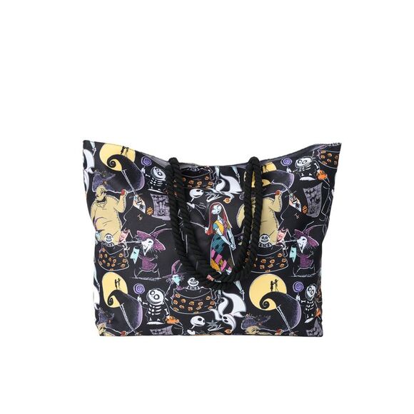 New Disney Women's Jack Skellington Tote Bag Nightmare Before Christmas - Picture 8 of 10